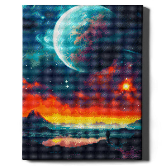 Алмазная мозаика Великая планета (40х50)